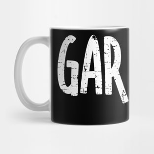 Garlic Garlic White Text Mug